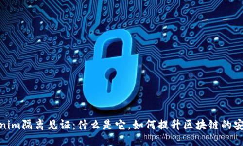 Tokenim隔离见证：什么是它，如何提升区块链的安全性